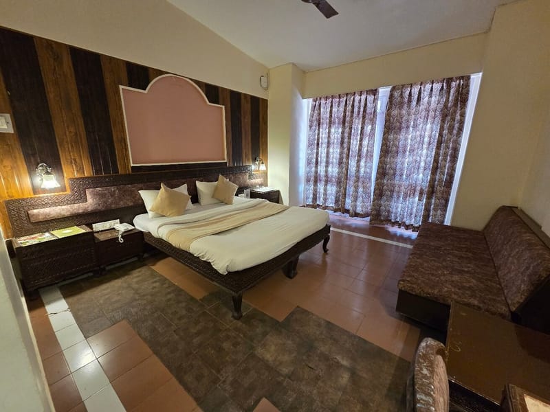 Luxury Deluxe Pool View room at The Byke Heritage, Matheran